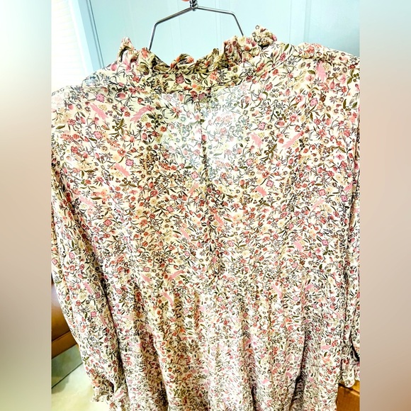 Dress forum size med floral print like new - Picture 9 of 10